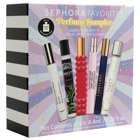 sephora mini perfume sampler.